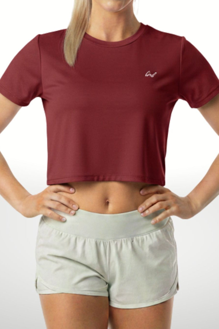 Camisa Curta Feminina com Manga