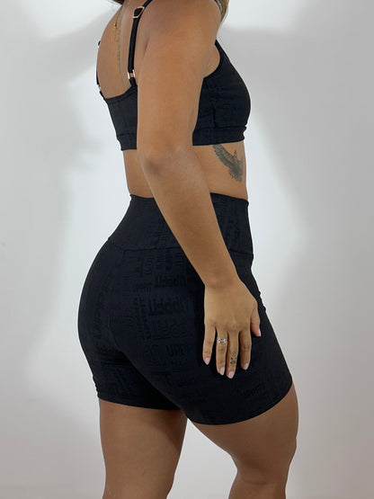 Short Feminino de Alta Compressão em Poliamida para Treino – Uppfit