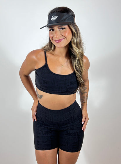 Short Feminino de Alta Compressão em Poliamida para Treino – Uppfit