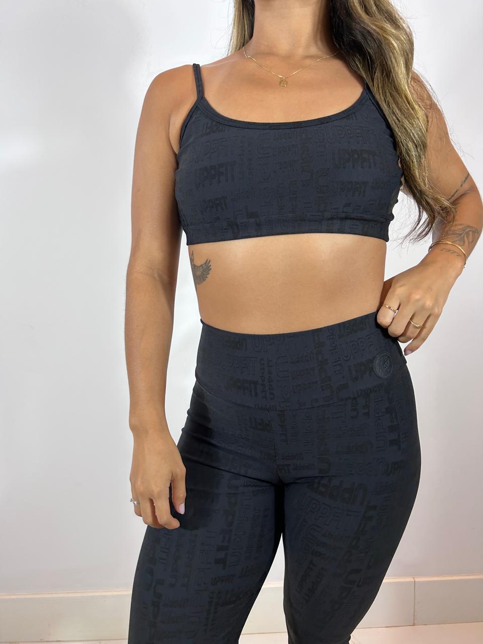 Conjunto Fitness Feminino de Alta Compressão + Legging – Uppfit