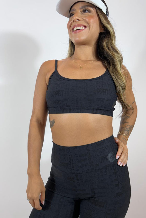 Conjunto Fitness Feminino de Alta Compressão + Legging – Uppfit