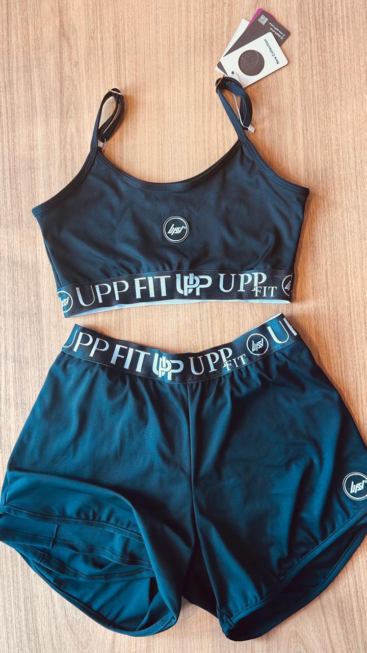 Short Feminino Duplo com Elástico – Uppfit