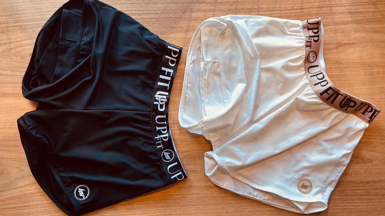 Short Feminino Duplo com Elástico – Uppfit