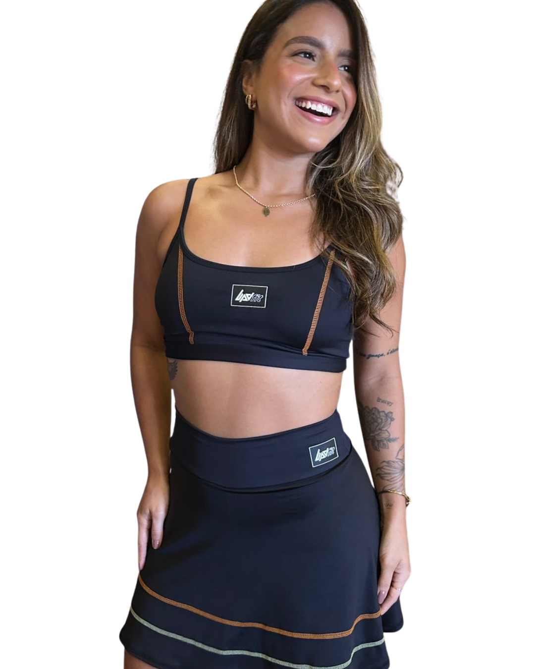 CONJUNTO SHORT SAIA E TOP